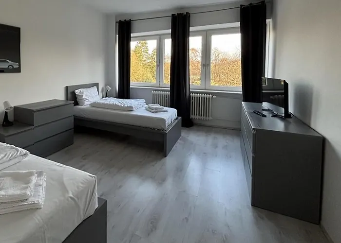Apartament Bola 7 Mehrbettapartment 2 Betten Monteure, Kueche, Bad Hamburg